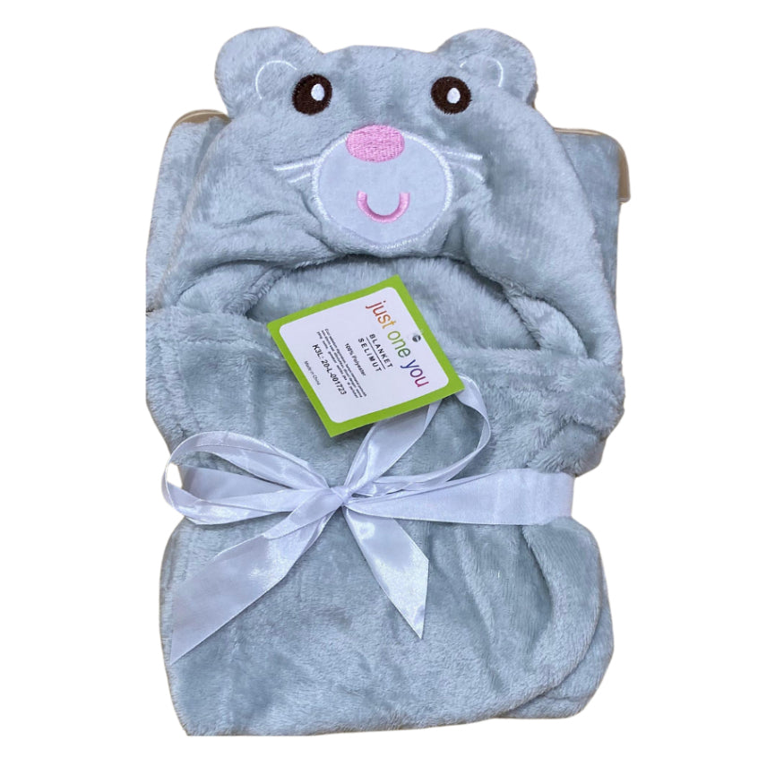 PILIH MOTIF Selimut Bayi Topi Boneka / Selimut bayi topi KARAKTER fleece / selimut bayi topi boneka 3D Just To You/ Kolako RANDOM LUCU