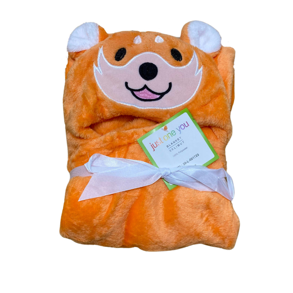 PILIH MOTIF Selimut Bayi Topi Boneka / Selimut bayi topi KARAKTER fleece / selimut bayi topi boneka 3D Just To You/ Kolako RANDOM LUCU