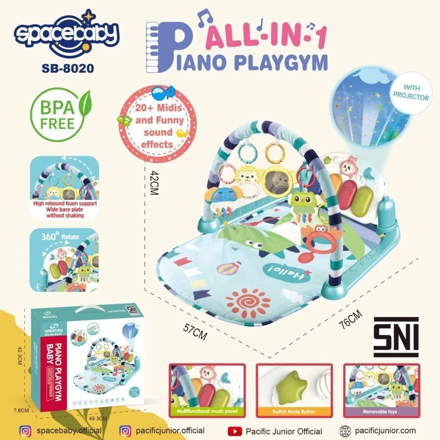 Sugar Baby All in 1 Piano Playmat / Spacebaby Mastela Smartstart Playgym / SpaceBaby SB8017 SB8013