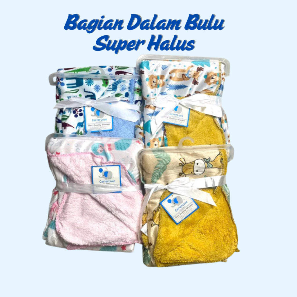 PILIH MOTIF SELIMUT DOUBLE FLEECE SNI / SELIMUT BAYI DOUBLE FLEECE SELIMUT ANAK