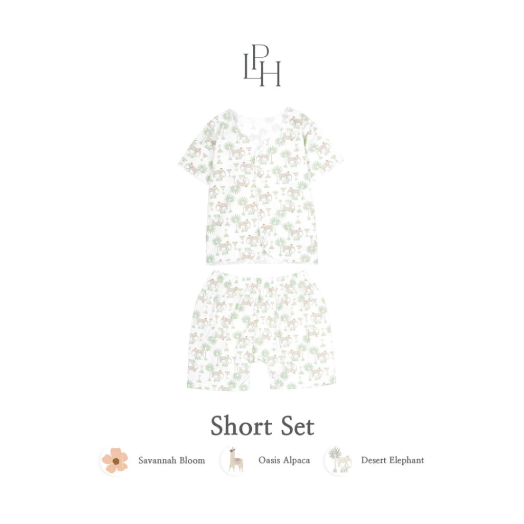 PROMO 6.6 PROMO  LITTLE PALMERHAUS LITTLE WEAR SHOULDER SHORT SLEEVE ANIMALS / CARS / BUTTERFLIES / CIRCUS SEAL / CIRCUS PARADE / CIRCUS HORSE / GAMES RETRO / CINEMA RETRO / MUSIC RETRO SETELAN PIYAMA BAJU BAYI 0-12 BULAN