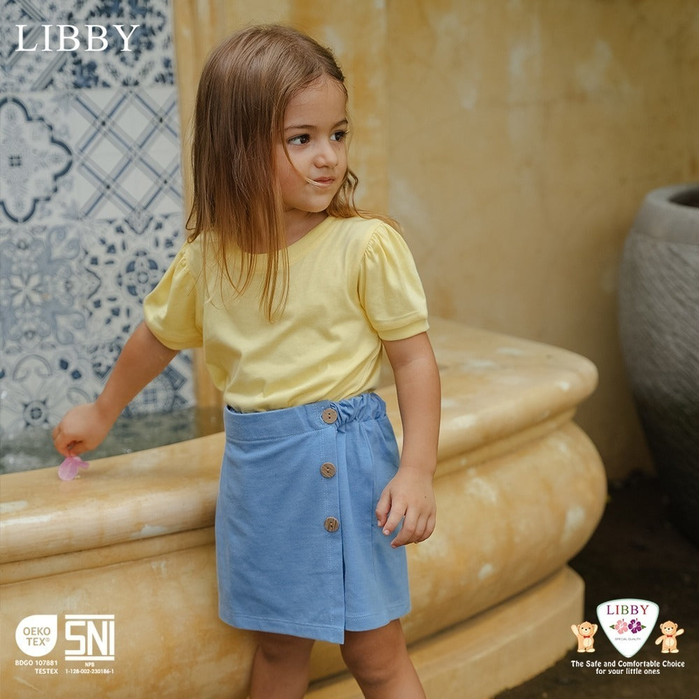 LIBBY BABY BASIC TEE PUFFY ATASAN BAJU KAOS ANAK PEREMPUAN 9 BULAN -14 TAHUN