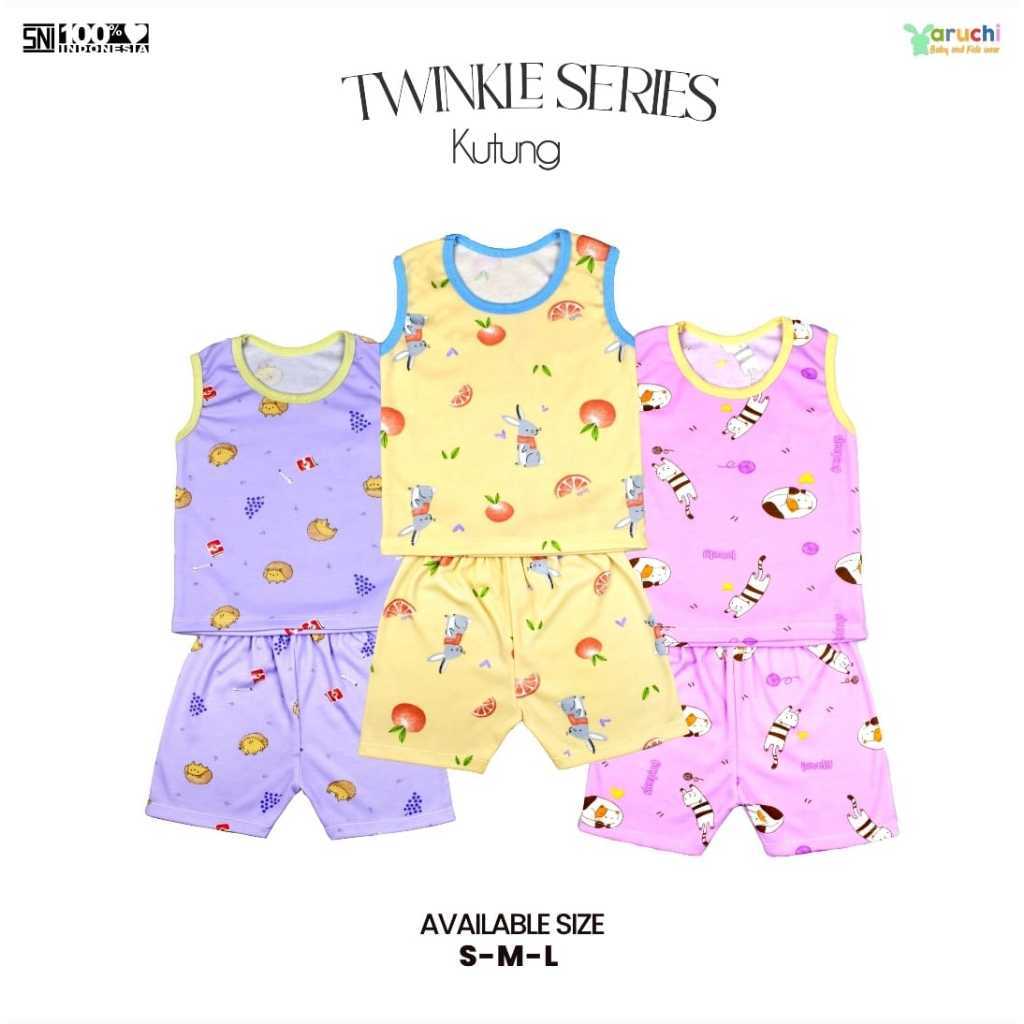 Velvet junior / ARUCHI / MIYO setelan KUTUNG setelan SINGLET GALAPAGOS / SPRING HARMONY /  SPLASHING JOY / EXPEDITION / ENDEARING LION  /  HAPPY DAYS / BLISSFUL BUDDIES  / WARM CUDDLE / DINO BUDDIES baju anak / baju bayi NB SML XL XXL SNI