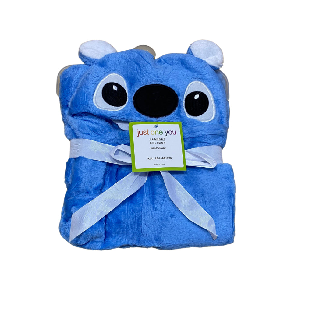 PILIH MOTIF Selimut Bayi Topi Boneka / Selimut bayi topi KARAKTER fleece / selimut bayi topi boneka 3D Just To You/ Kolako RANDOM LUCU