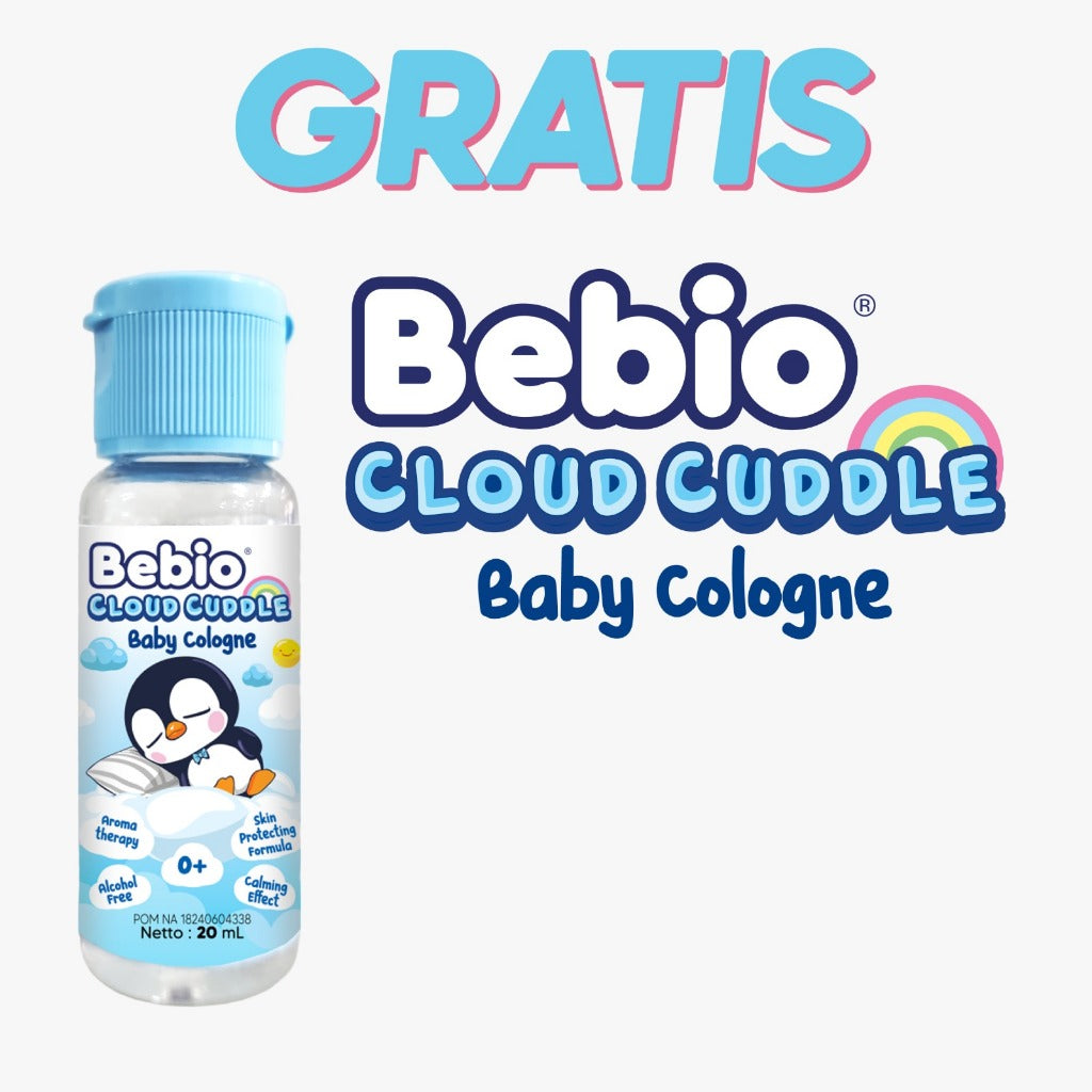 ( GRATIS BEBIO COLOGNE SELAMA PERSEDIAAN MASIH ADA ) Bebio Hair Lotion100 ML Perawatan Rambut Bayi Minyak Rambut Bebio