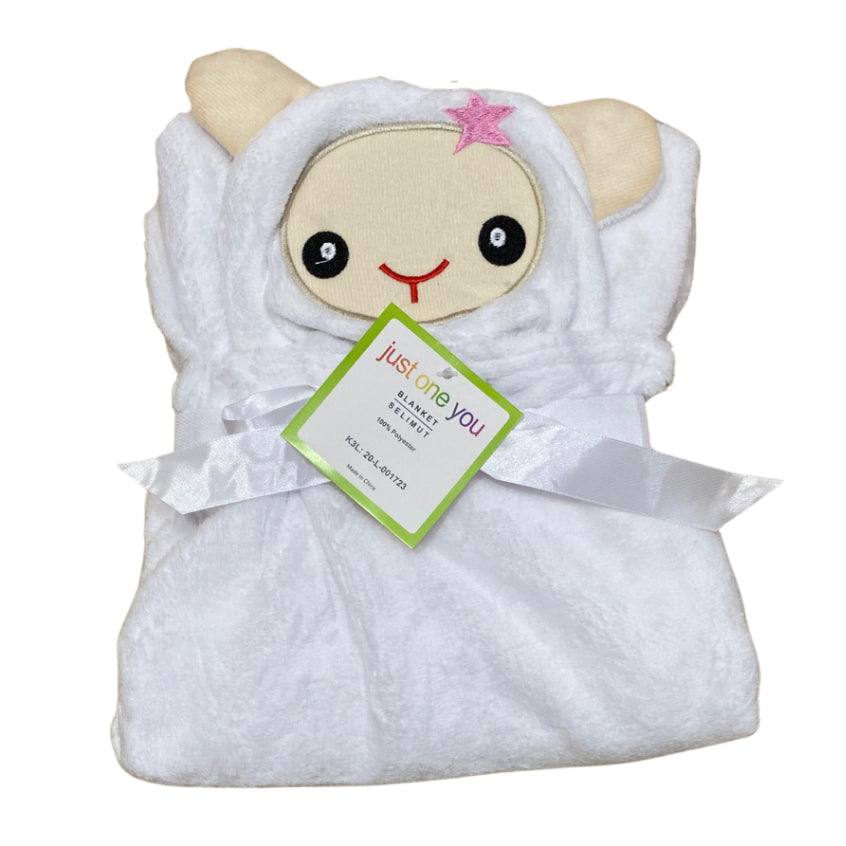PILIH MOTIF Selimut Bayi Topi Boneka / Selimut bayi topi KARAKTER fleece / selimut bayi topi boneka 3D Just To You/ Kolako RANDOM LUCU