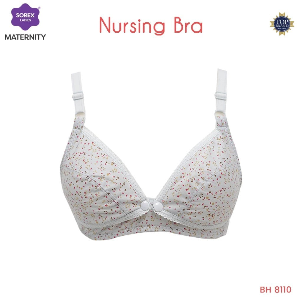 BH Ibu Menyusui Bayi Nursing Bra Tanpa Kawat SOREX 8110