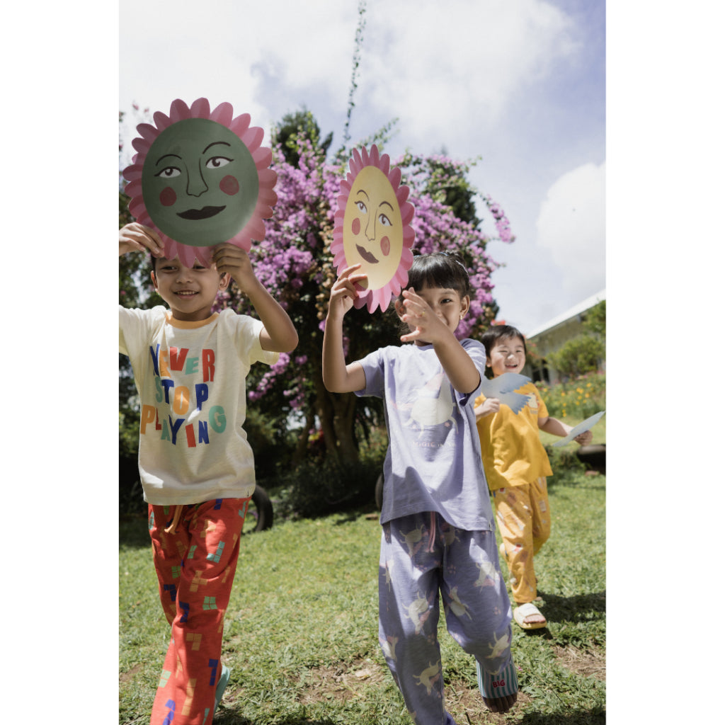 BOHOPANNA NICKO SET / SHORT PAJAMA DINO ANAK SETELAN BAJU ANAK BAJU PENDEK CELANA PANJANG ANAK BOHO BABY 1 - 10 TAHUN PART 2