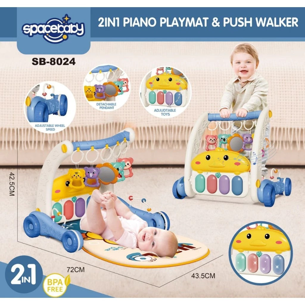 SUGAR BABY 2in1 WALKER PLAYMAT PLAY WITH ME SUGARBABY BABY WALKER DAN PLAYMAT BAYI