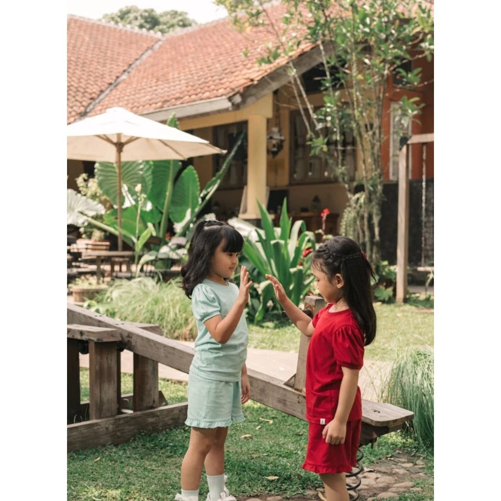 Bohopanna 1-14 Years Basic Pant Girl / Celana Basic Ruffle Anak Perempuan