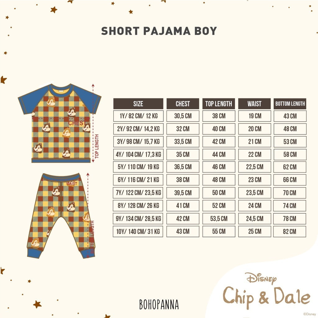 BOHOPANNA NICKO SET / SHORT PAJAMA DINO ANAK SETELAN BAJU ANAK BAJU PENDEK CELANA PANJANG ANAK BOHO BABY 1 - 10 TAHUN PART 2
