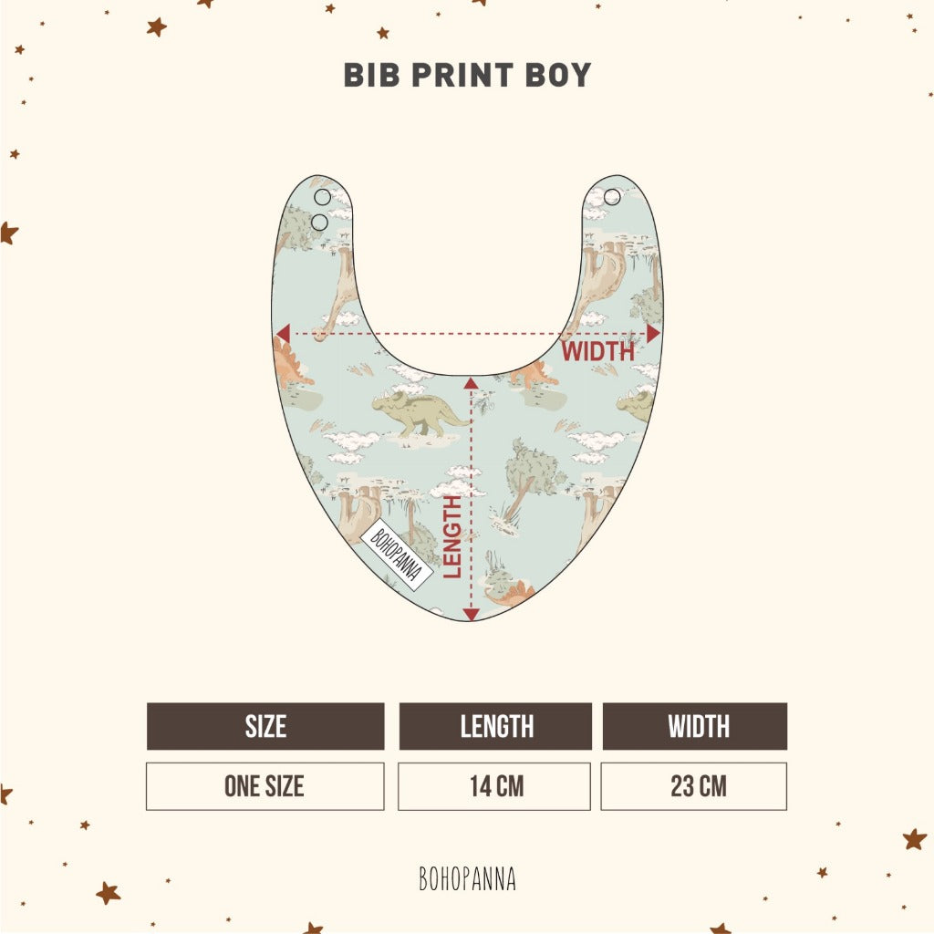 SALE AMBYAR BohoPanna BIB UNISEX Slabber Bayi Slaber Anak Extra Soft