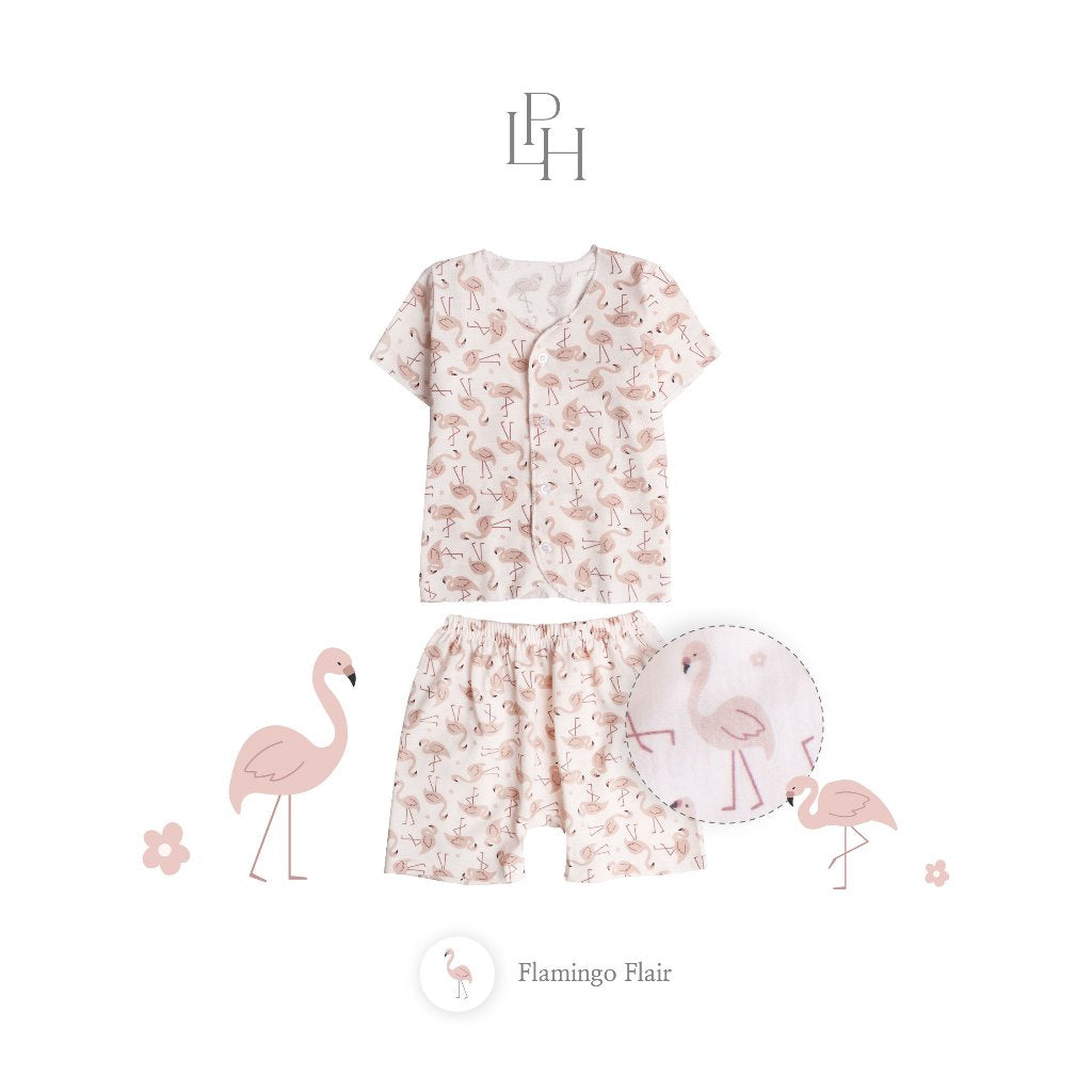 PROMO 6.6 PROMO  LITTLE PALMERHAUS LITTLE WEAR SHOULDER SHORT SLEEVE ANIMALS / CARS / BUTTERFLIES / CIRCUS SEAL / CIRCUS PARADE / CIRCUS HORSE / GAMES RETRO / CINEMA RETRO / MUSIC RETRO SETELAN PIYAMA BAJU BAYI 0-12 BULAN