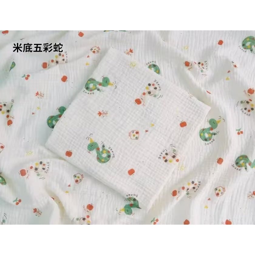 Selimut Bayi Bamboo Bubble 100x110cm / Selimut Bayi Korea Minky Stitches Cotton Dot Muslin Jepang Bamboo / Newborn Infant Baby Cotton Muslin Blanket Baby