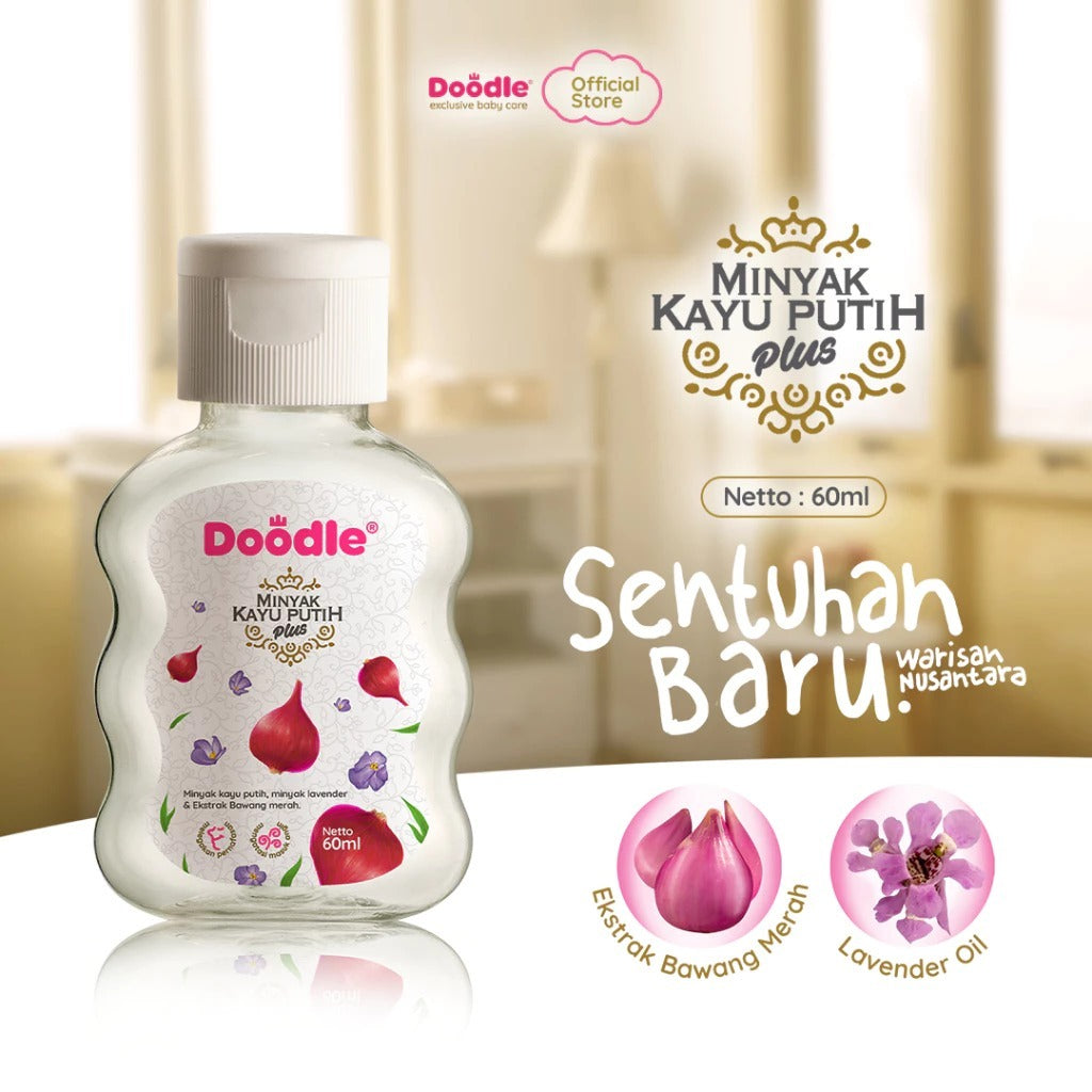 Doodle Exclusive MinyakTelon Doodle Oil 60ml 100ML 250ml TELON DOODLE ROLL ON 10ML TRAVEL SIZE