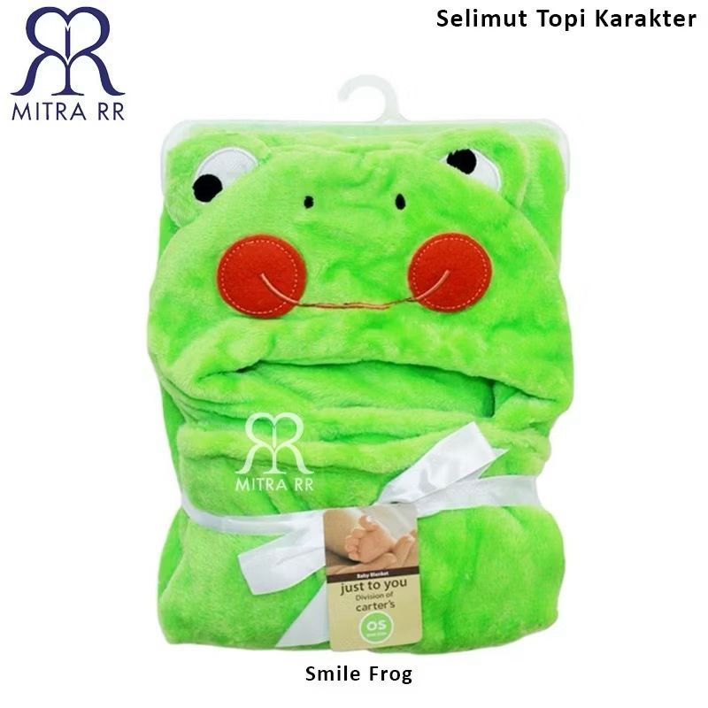 PILIH MOTIF Selimut Bayi Topi Boneka / Selimut bayi topi KARAKTER fleece / selimut bayi topi boneka 3D Just To You/ Kolako RANDOM LUCU