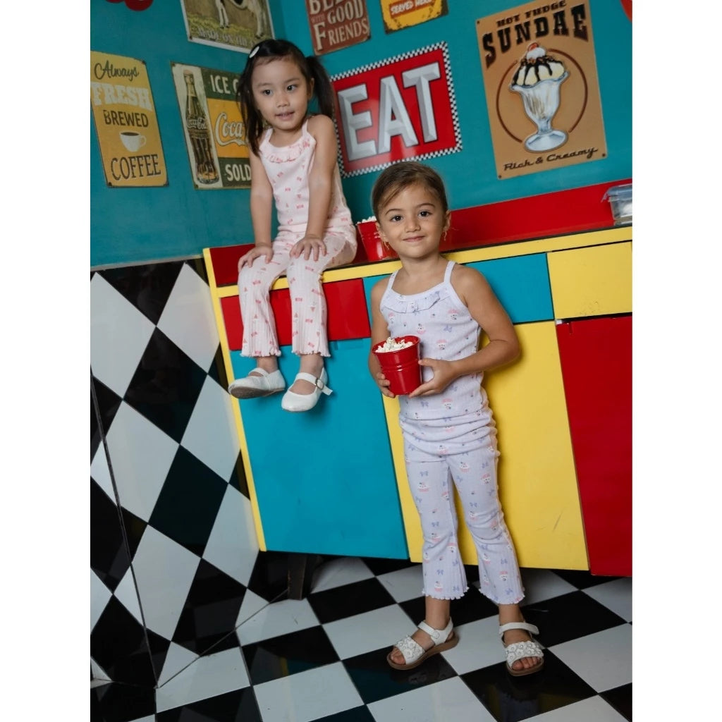 LIBBY Tanktop Curly Anak Perempuan size 9 bulan - 14 Tahun (1PCS) | Atasan Katun Adem | OOTD Casual Korean Style