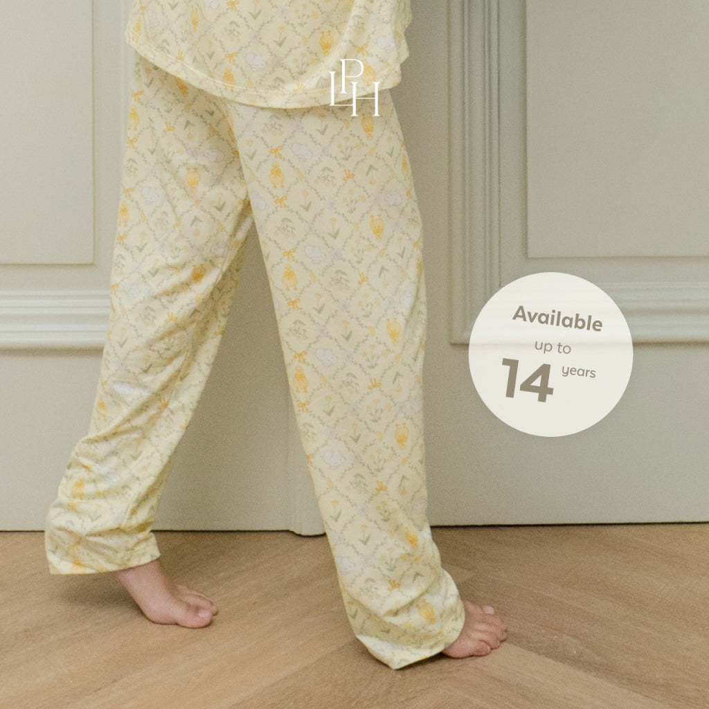 Little Palmerhaus -Piyama Tencel Anak Lengan Pendek Celana Panjang Usia 1-14 tahun TENCEL™ Kids Short Sleeved Pajamas / Kids Pajamas