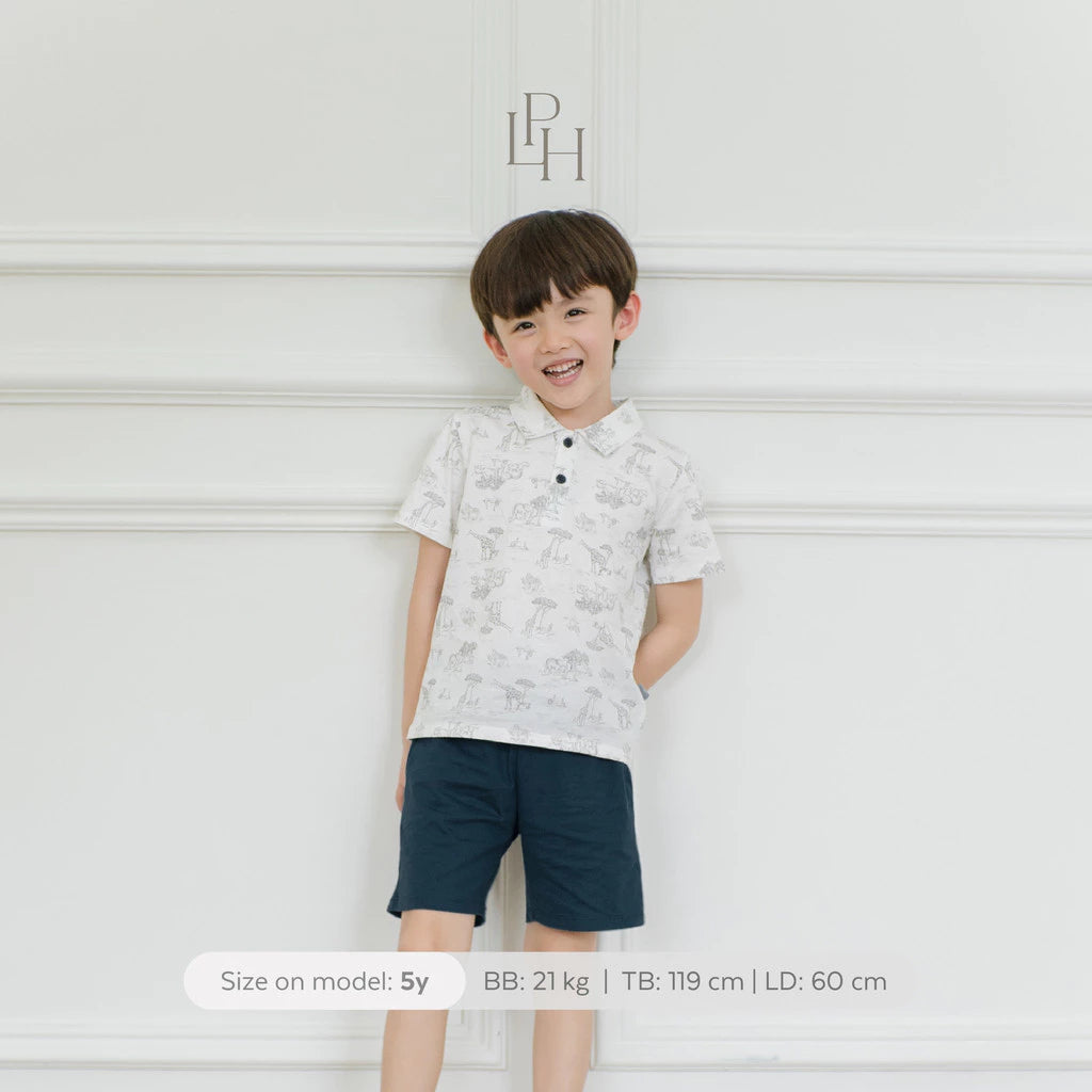 Little Palmerhaus - Setelan Anak Laki-laki (Harry Attire Set) - Kemeja Anak laki laki 1-6 Tahun
