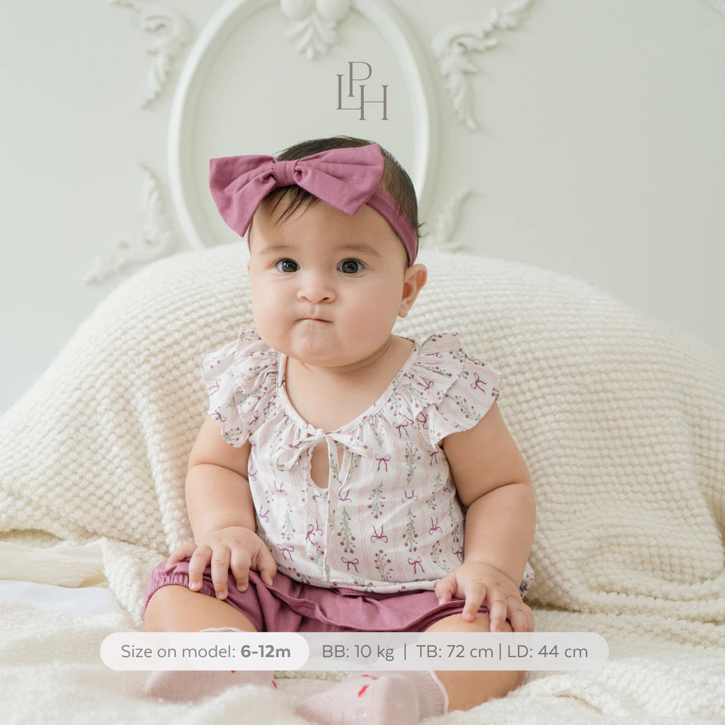 Little Palmerhaus - Setelan Bayi Perempuan (Skye Baby Attire Set)