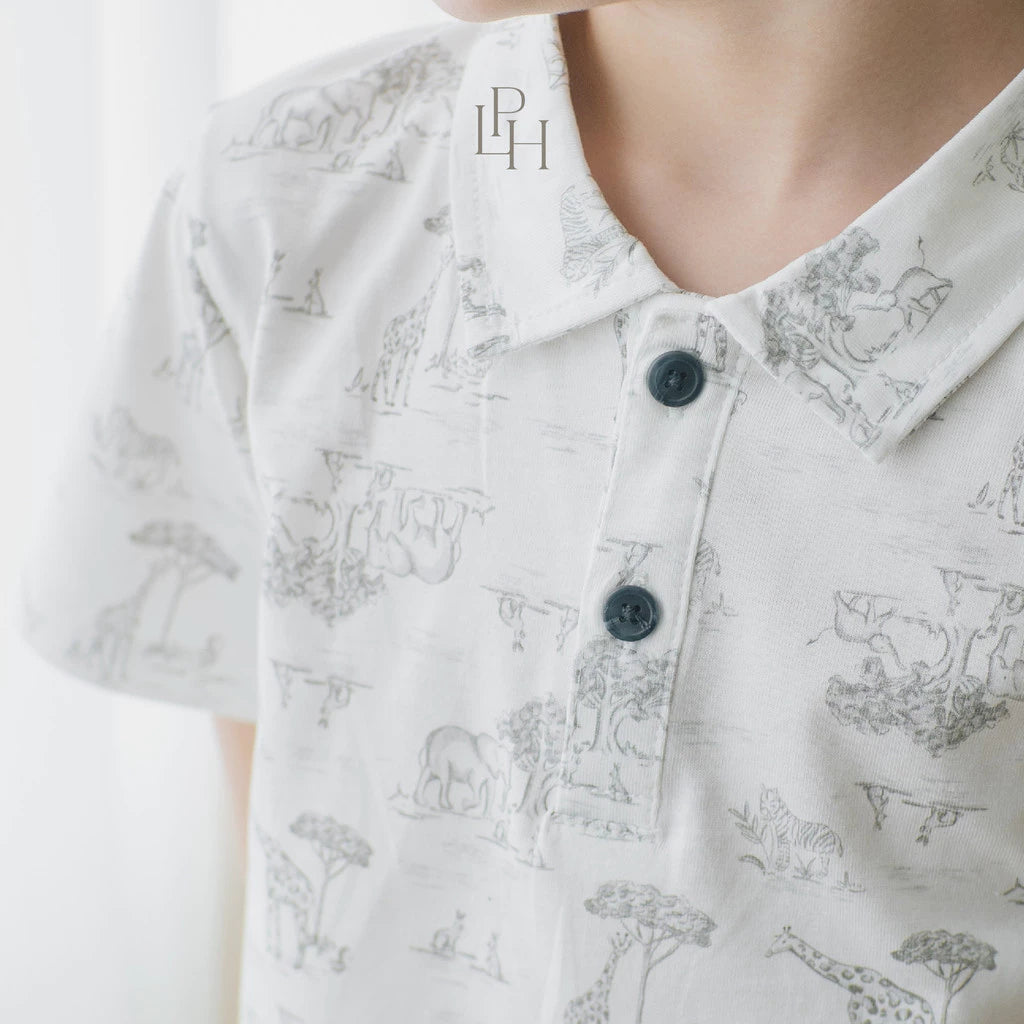 Little Palmerhaus - Setelan Anak Laki-laki (Harry Attire Set) - Kemeja Anak laki laki 1-6 Tahun