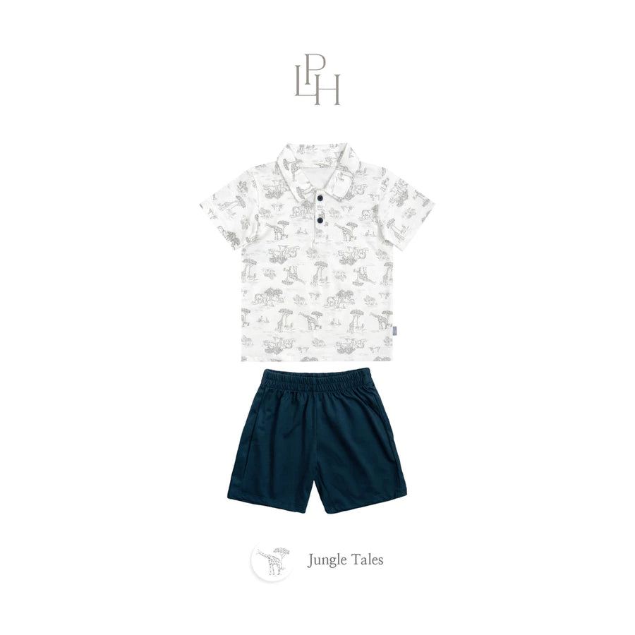 Little Palmerhaus - Setelan Anak Laki-laki (Harry Attire Set) - Kemeja Anak laki laki 1-6 Tahun