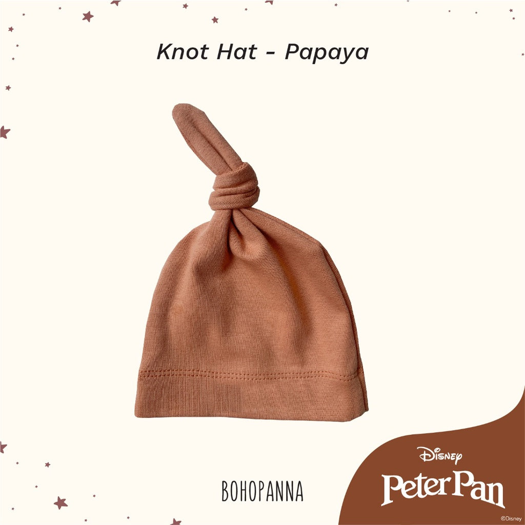 Bohopanna Knot Hat Topi Bayi 0-1 Tahun Polos Motif