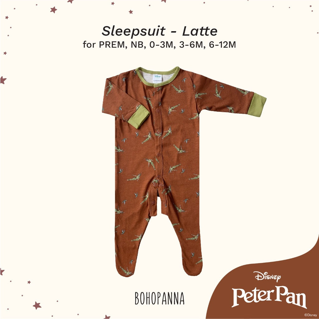 BohoPanna Sleepsuit Print Sleepsuit Bayi 0-1 Year Jumper Anak Katun