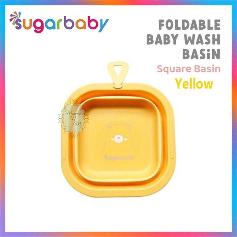 Sugar Baby Baskom Lipat Praktis Foldable Baby Wash Basin Ember Lipat Multifungsi