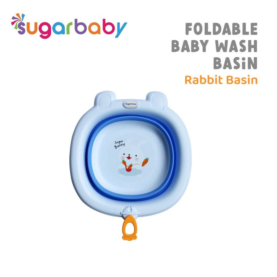 Sugar Baby Baskom Lipat Praktis Foldable Baby Wash Basin Ember Lipat Multifungsi