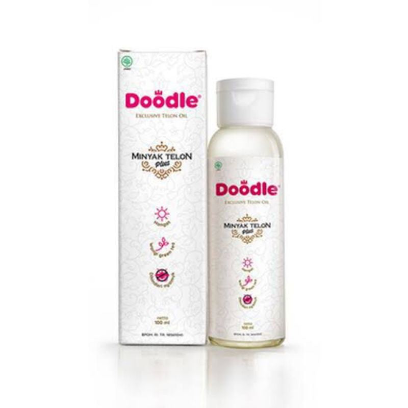 Doodle Exclusive MinyakTelon Doodle Oil 60ml 100ML 250ml TELON DOODLE ROLL ON 10ML TRAVEL SIZE